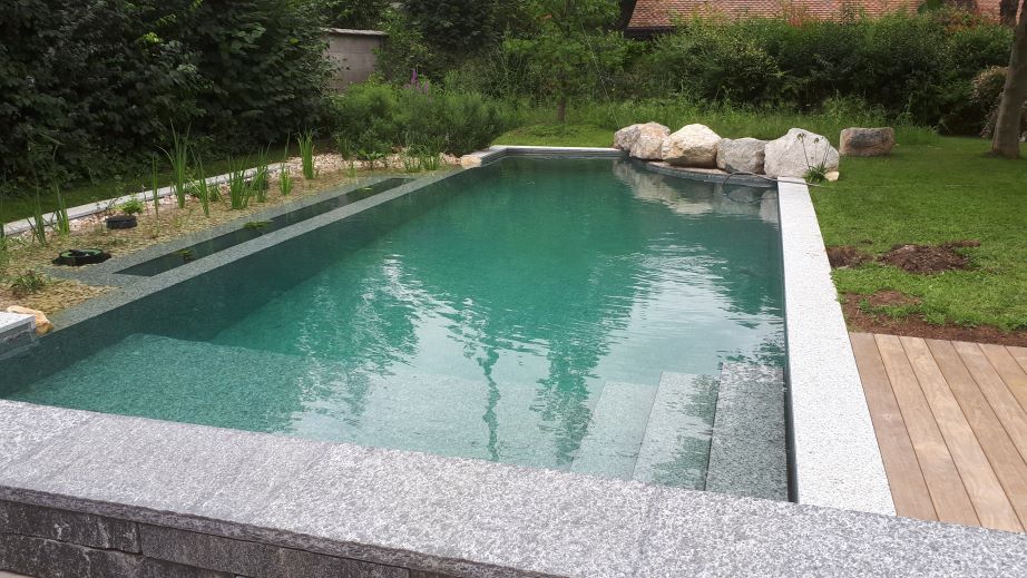 Schwimmteich Skizze